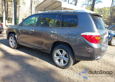 2008 Toyota Highlander Limited из США, поврежденный, VIN JTEES42A682085645